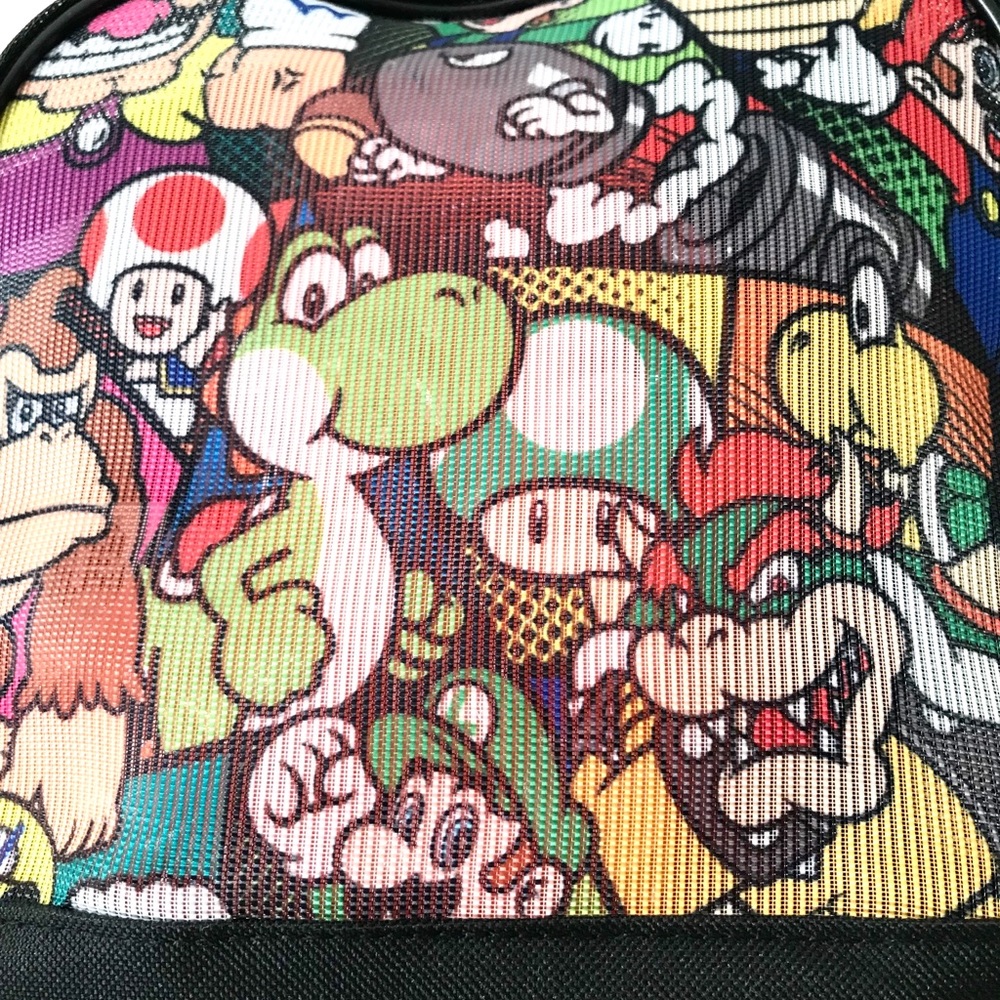 ❗️SOLD❗️Super Mario Brothers Small Mesh Backpack - Picture 4 of 7